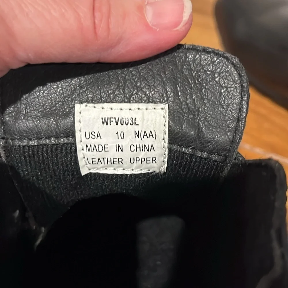 Proper Women’s Delaney Strap Black Ankle Boots Size 10 Narrow.